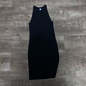 Old Navy Black Midi Dress